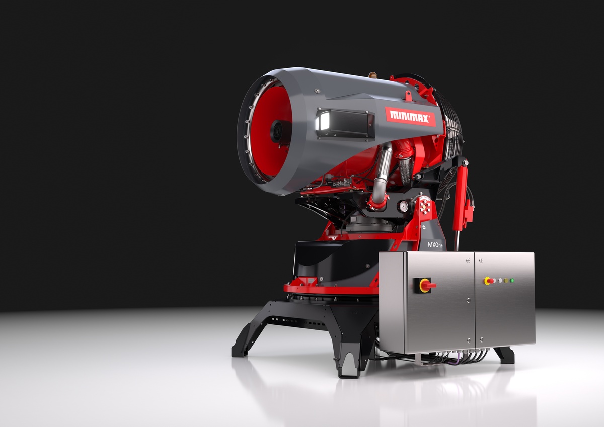 Aufbau der Hochleistungs-Löschturbine MXOne